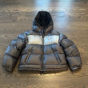 Nike Boys Black Puffer Jacket YXL